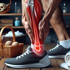 Achillessehnenentzündung. Medical Herb Lab