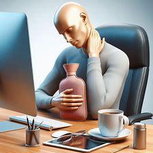 Nackenschmerzen. Medical Herb Lab